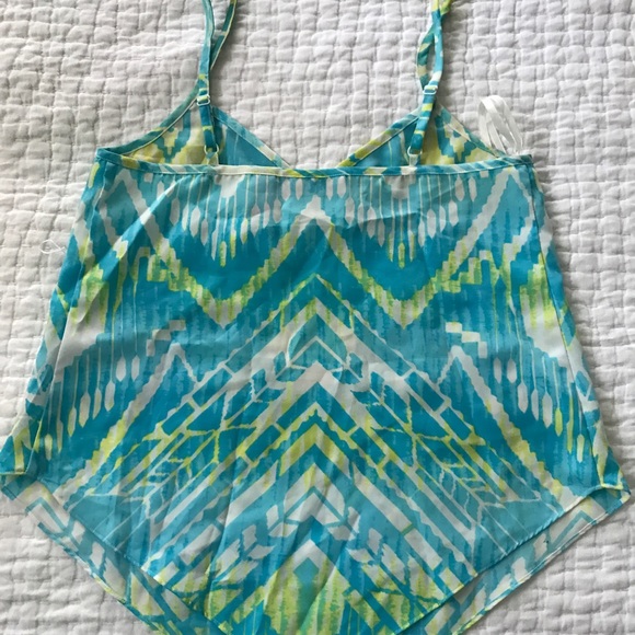 Women's colorful dressy tank top - Picture 3 of 3